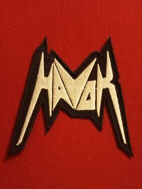 Havok Thrash Metal embroidered iron on patch